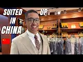 Five years later we go back to China s WEDDING STREET suit shopping