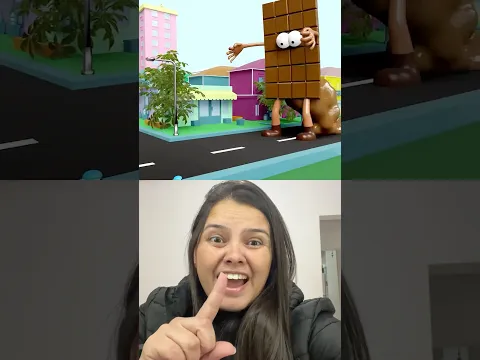 SERÁ QUE É CHOCOLATE ⁉️ #humor #cute #shorts #animation