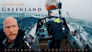 Sailing in to Faroe Islands ocean currents!