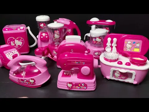 Download MP3 Satisfying with Unboxing Cute Pink Hello Kitty Mini Appliances Collection | ASMR Toy Review