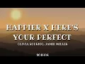 Download Lagu Happier x Here's Your Perfect - (Lyrics) (TikTok Remix)