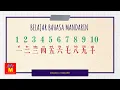 Download Lagu Angka 1 sampai 10 dalam Bahasa Mandarin | Belajar Angka dalam Mandarin