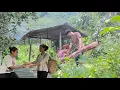 Download Lagu Homeless girl is lucky to be helped by a young man and renovate her house in the deep forest