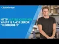 Lagu HTTP Status Code 403: What Is a 403 Error \