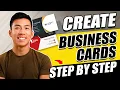 How to Create Professional Business Cards For Free Step-by-Step