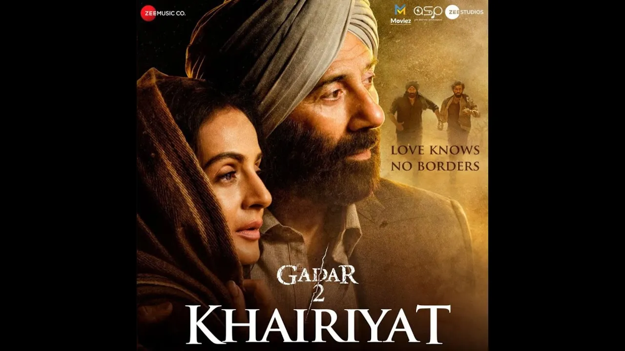 Khairiyat | Gadar 2 Song | Sunny Deol, Ameesha Patel, Utkarsh Sharma | Mithoon, Arijit Singh, Sayeed