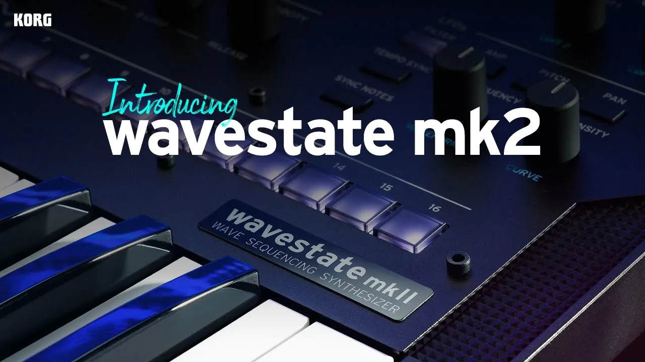 KORG Wavestate mkII 37鍵シンセサイザー Korg wavestate MKII 37-Key Wave Sequencing Synthesizer