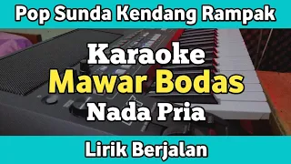 Download Karaoke Mawar Bodas Kendang Rampak Bajidor Nada Cowok MP3