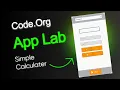2 Simple Calculater App App Lab Code org 2024