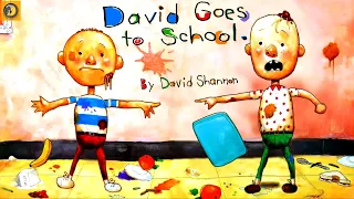 Kids Book Read Aloud DAVID GOES TO SCHOOL By David Shannon 