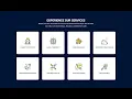 Design a beautiful responsive service section in css grid