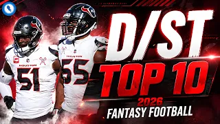 Defense DST Rankings - 2026 Fantasy Football Top 10 Targets