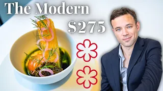 Eating a Luxurious 275 Tasting Menu at The Modern NYC 2 Michelin Stars