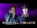 Download Lagu BTS X BLACKPINK mashup ( Dna X Kill This Love )... Collaboration with @armyblinkyoyo983