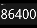 86400 Second Countup Timer