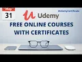 Udemy Free Online Courses with Certificates Python Java C Programming Ethical Hacking