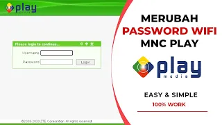 cara merubah password wifi mnc play