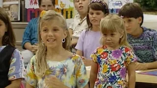 michelles first day of kindergarten full house