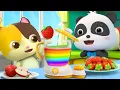 Download Lagu Baby Makes Colorful Food | Yummy Foods Song | Nursery Rhymes | Kids Songs | BabyBus