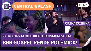 💣 Aline leva ENQUADRO de Vinícius por CLIMA com Diogo; 'CULTO' no BBB 25, XIXI na cozinha e+ AO VIVO