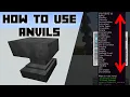 How to Properly Use an Anvil and Apply more than 30 Enchantments to an Item