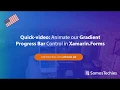 Animating our Gradient Progress Bar Control in Xamarin Forms
