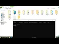 Git Bash command touch ls