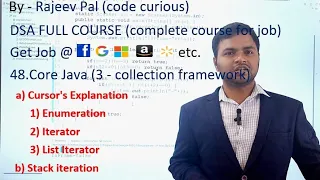 48 core java 3 - collection framework complete course for job