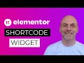 Elementor Shortcode Widget Tutorial 2021