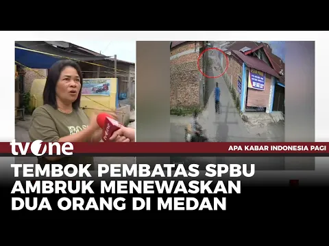 Nahas! Dua Orang Tewas Tertimpa Tembok Pembatas SPBU, Begini Penjelasan Saksi Mata