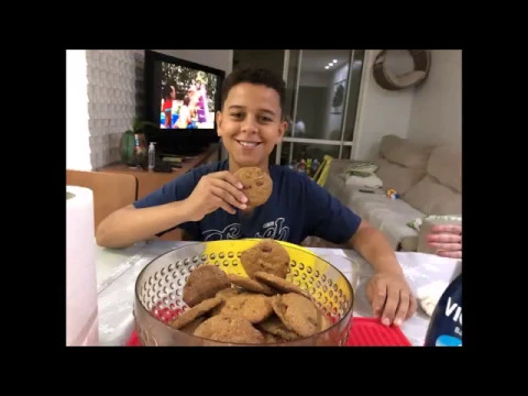RECEITA DE COOKIES FÁCIL COM HIGOR DANIEL
