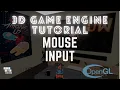 3D Game Engine - Mouse Input LWJGL OpenGL