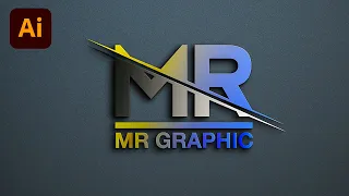 Download How to make a logo in adobe illustrator- MR Letter Logo Design - Logo design illustrator MP3