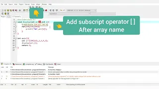 Error subscripted value is neither array nor pointer nor vector