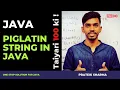 piglatin string java Computer Class 10 ICSE ISC Java Programming