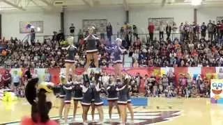 Lubbock Roosevelt Cheerleaders Circus Routine