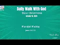 The Power of Prayer James 5 13-15 NKJV Daily Devotion October 16 2024