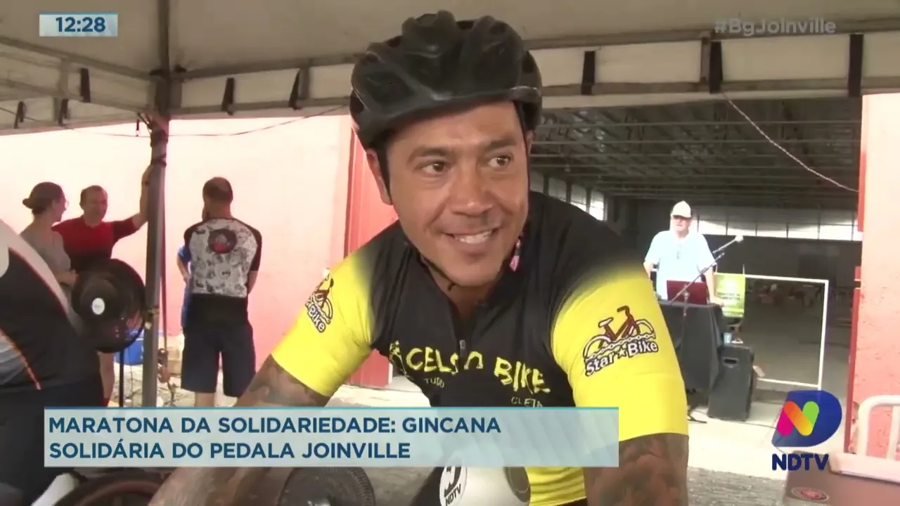 Maratona da Solidariedade: Gincana Solidária do Pedala Joinville