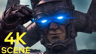 Galactus VS Fantastic Four Fight Scene 4K
