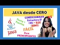 SIMPLE IF ELSE CONDITIONAL JAVA for BEGINNERS COMPLETE COURSE