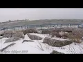 Marine Storm Warning in Ludington Michigan - February 24th 2019