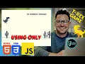 T-rex Dinasour Game using Javascript Easiest Javascript Game ever for beginners using HTML CSS JS