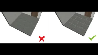 Tutorial Sketchup Cara membuat material Nat lantai