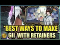 How To Make Gil With Retainers FFXIV Gil Making Guide