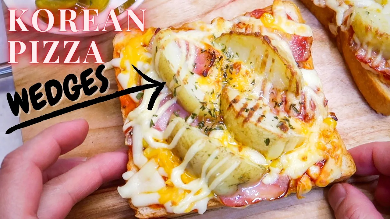 How to: Korean Potato Pizza   Milk Bread!