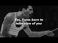 Freddie Mercury - I Was Born To Love You (Lyrics)