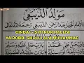 CINDAI ~ SITI NUR HALIZA| Belajar Dibaan/Barzanji مولد الديبعى Nadhom YA ROBBI SHOLLI ALA MUHAMMAD