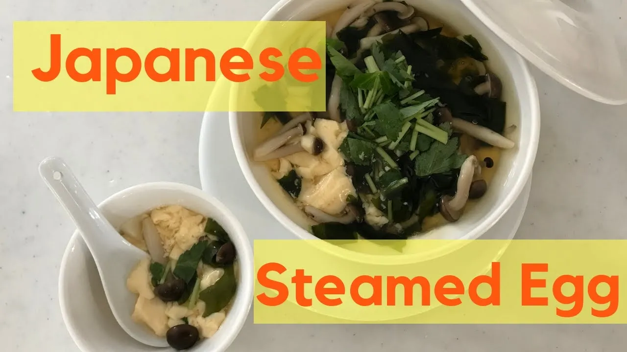 How to make ChawanmushiJapanese steamed eggEP81