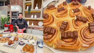 المطعم مع الشيف محمد حامد حلقة خاصة عن طريقة عمل سينابون رول 