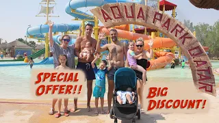 Aqua Park Qatar ticket price reduced! Special limited time promotion أكوا بارك قطر